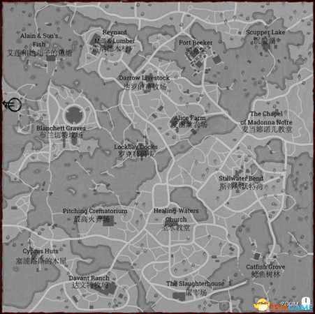 猎杀对决全地图个地点中英文翻译