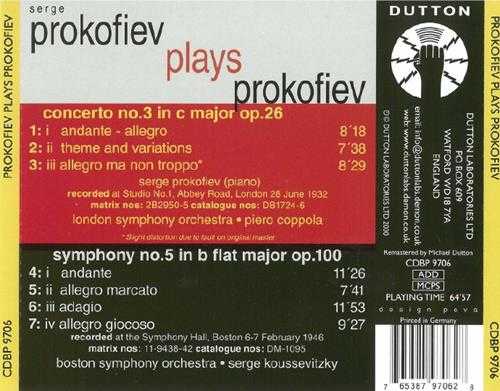 SergeProkofievplaysProkofiev[Dutton][FLAC+CUE]