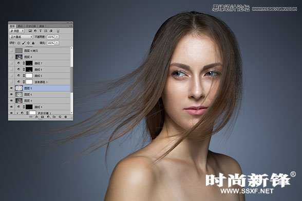 Photoshop打造一套高端质感人像后期修图教程